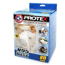 ProteX N95 Respirator Mask - Box of 20